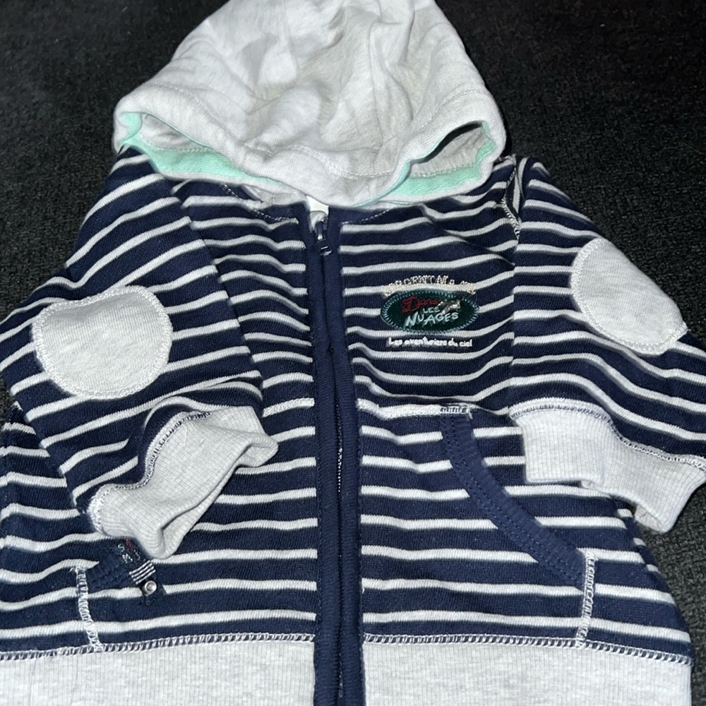 Sergent Major 3month aviation/ plane/pilot themed hoodie sweatshirt NWT